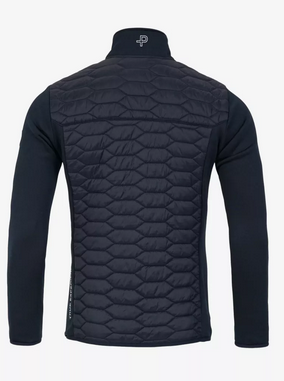 Pelle P Levo Quilted Zip DK Navy Blue - Pelle P
